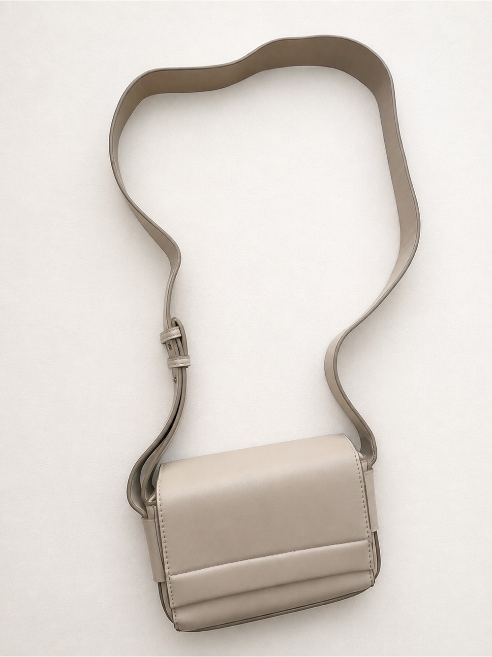 Mango Taupe Crossbody Bag